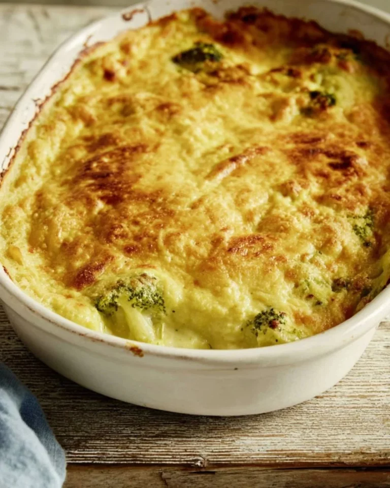Casseruola di Cavolo Savoy e Patate fumante, pronta da servire.