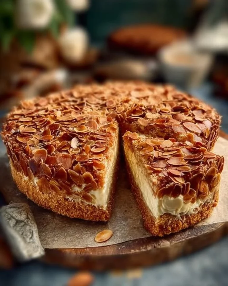Fetta di Torta Nido d’Ape con strati di biscotto e crema