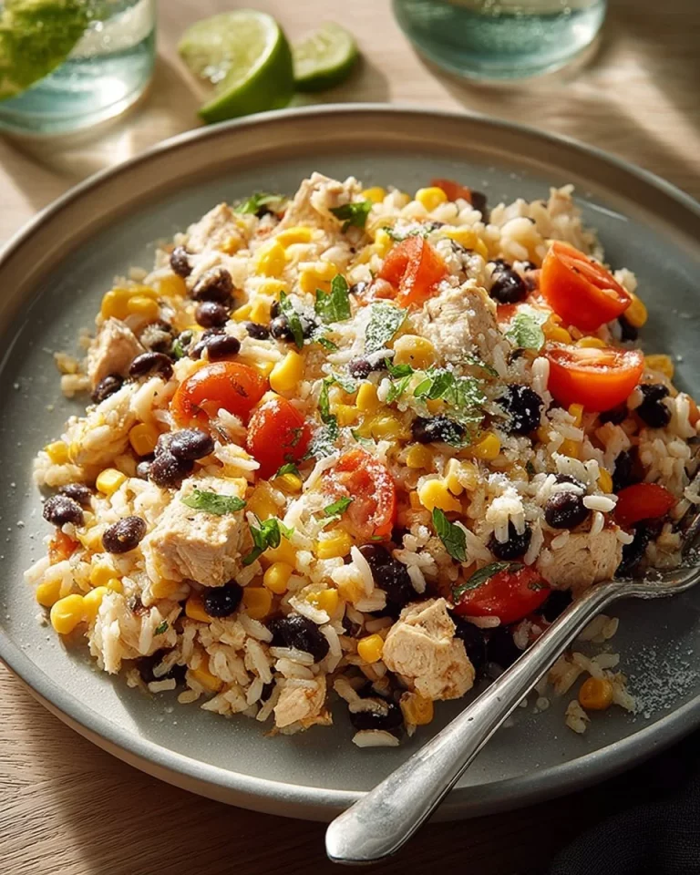 Risotto Tex-Mex cucinato in pentola a pressione con ingredienti freschi