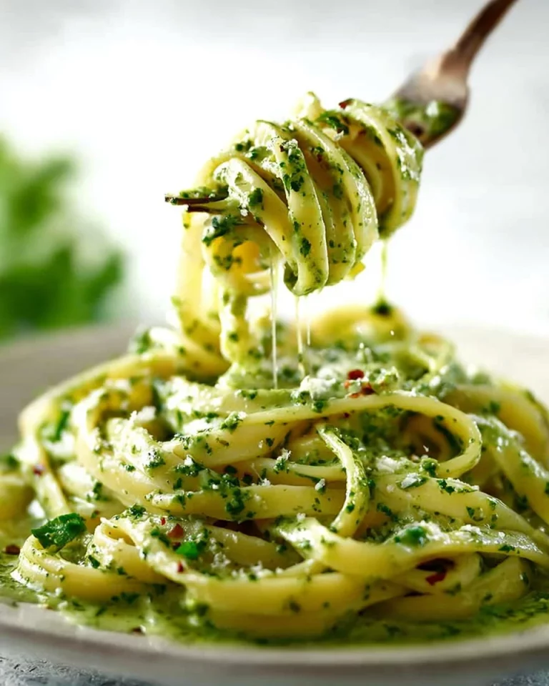 Pasta con Sugo di Pesto Vegetale Cremoso - ricetta vegetariana