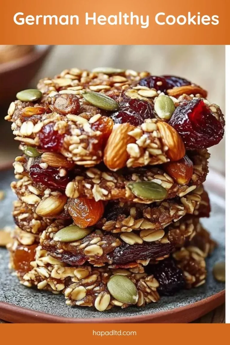 Biscotti Germanici Salutari freschi su un piatto