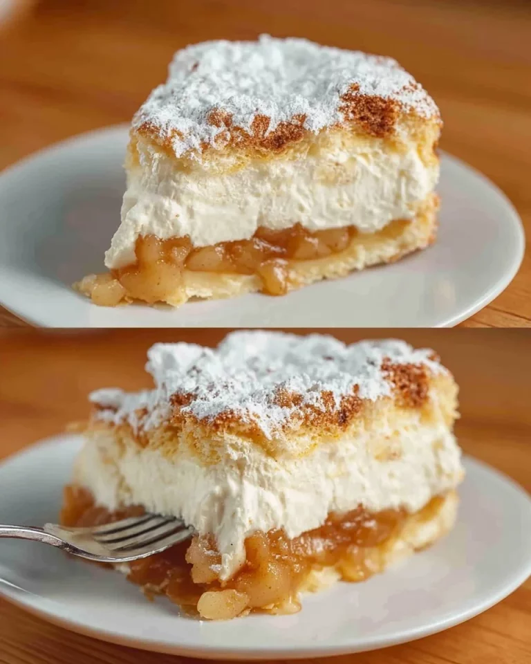 Crostata di Mele Leggera e Yogurt pronta da servire