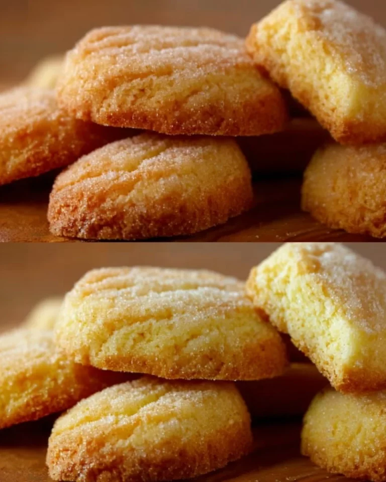 Biscotti allo yogurt senza uova appena sfornati su un piatto.