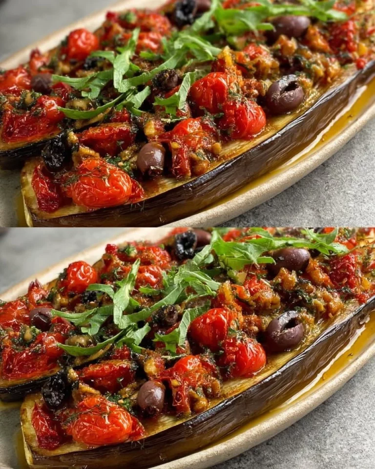 Piatto di melanzane alla napoletana con salsa di pomodoro e mozzarella