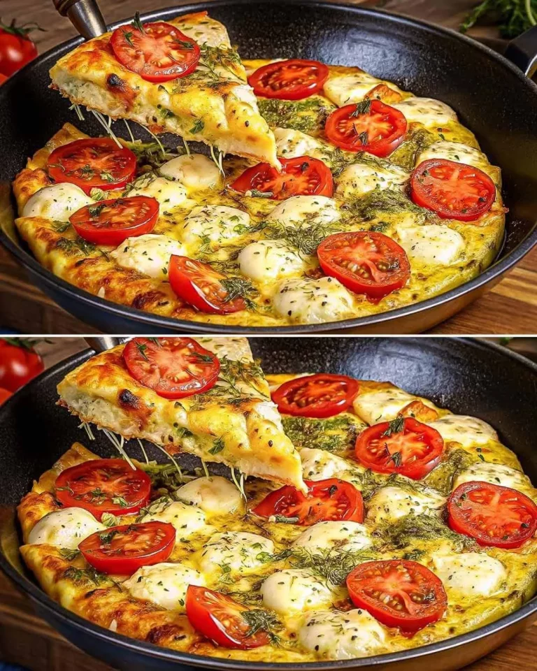 Pizza in padella di zucchine - un piatto sano e gustoso