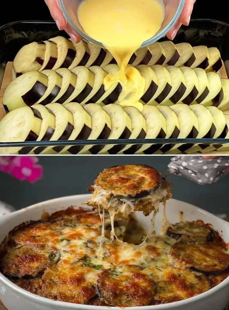Casseruola di Melanzane al Forno con ingredienti freschi