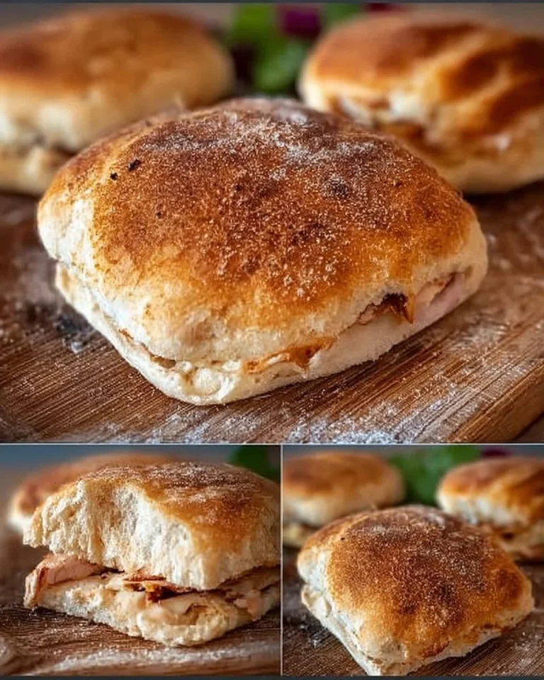 Panini croccanti senza impastare, semplici e veloci da preparare.