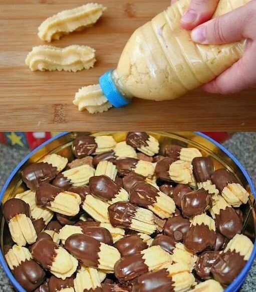 Biscotti al Marzapane appena sfornati su un piatto decorativo