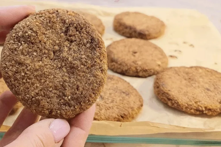 Biscotti di Avena, Banana e Noci appena sfornati