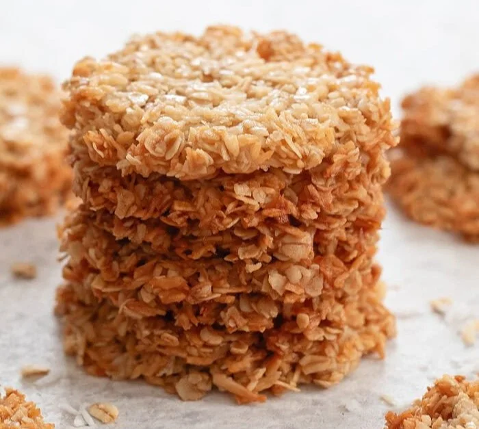 Biscotti di Avena e Cocco croccanti con ingredienti naturali