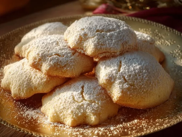 Biscotti senza zucchero appena sfornati, dolci e sani.
