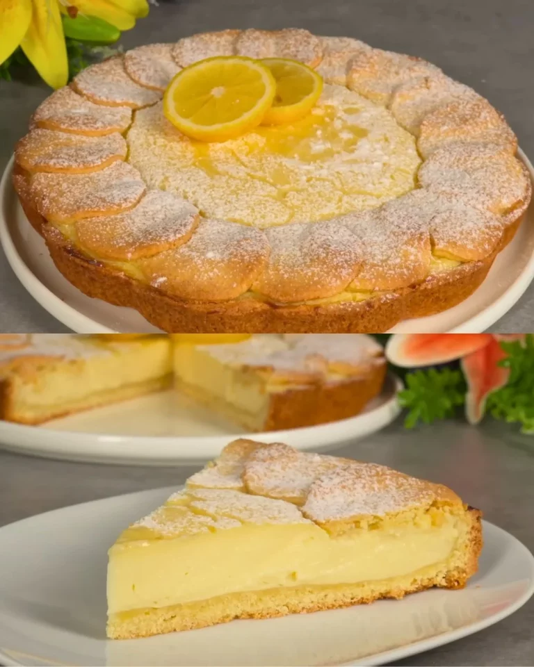 Crema al Limone con Mascarpone servita in un elegante piatto
