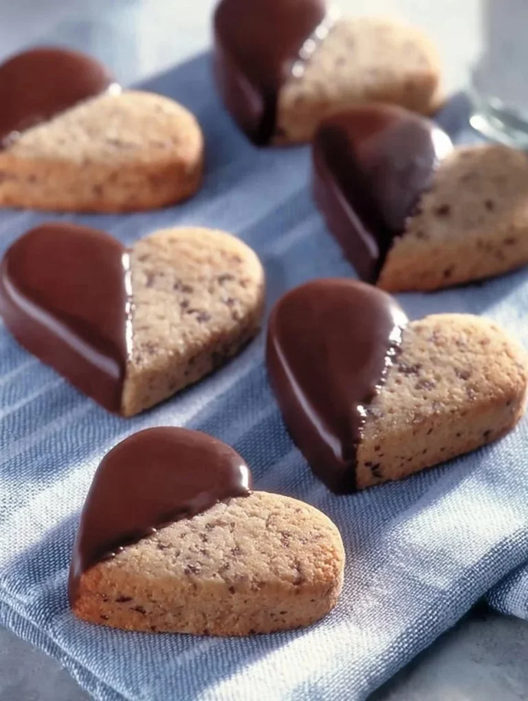 Cuori di Stracciatella: dolci al cioccolato con ripieno cremoso di stracciatella.
