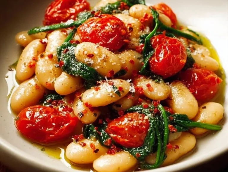 Fagioli Burro Sposami Toscani in un piatto tradizionale toscano.