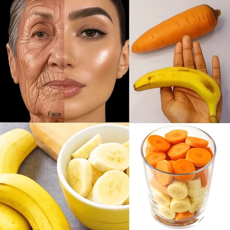 Maschera di banana e carota per idratare e illuminare la pelle