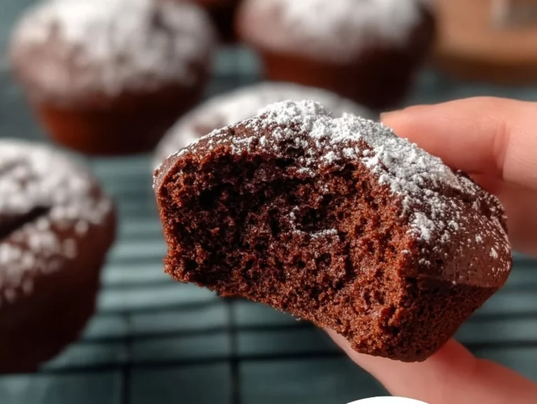 Muffins Cheto-genici al Cioccolato freschi e appetitosi