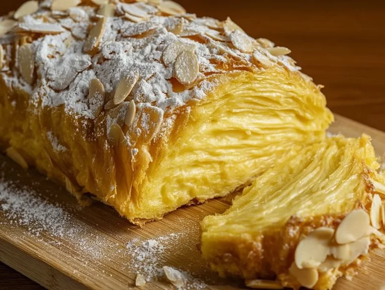 Fetta di Torta di Mele Invisibili con mele fresche e impasto morbido