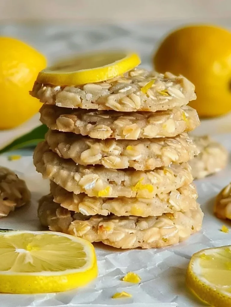 Biscotti al Limone senza cottura, un dolce fresco e appetitoso.