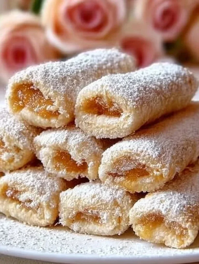 Biscotti con marmellata appena sfornati su un piatto decorativo