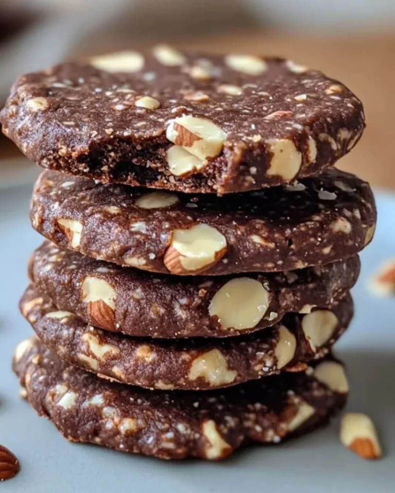 Biscotti croccanti al cioccolato e nocciole appena sfornati