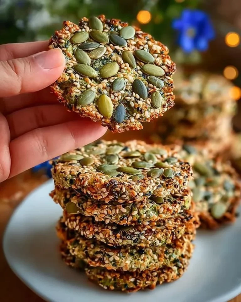 Biscotti senza glutine con semi di sesamo e semi di zucca appena sfornati