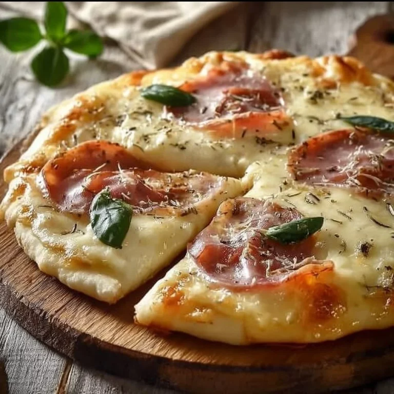 Falsa Pizza di Benedetta pronta da servire