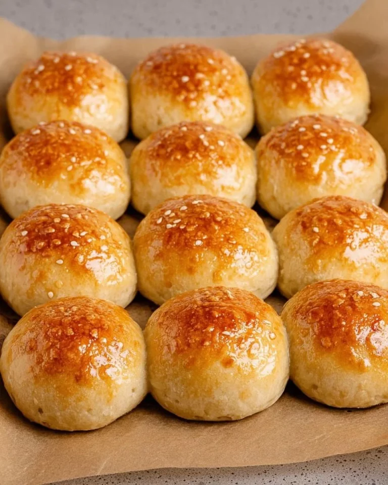 Panini morbidi ripieni di formaggio e olio all'aglio freschi e appetitosi