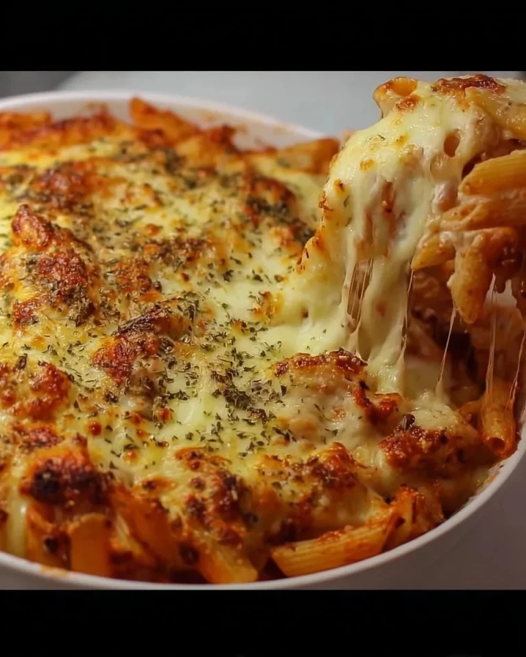 Pasta al Forno con Pollo, piatto gustoso e ricco di sapori italiani.