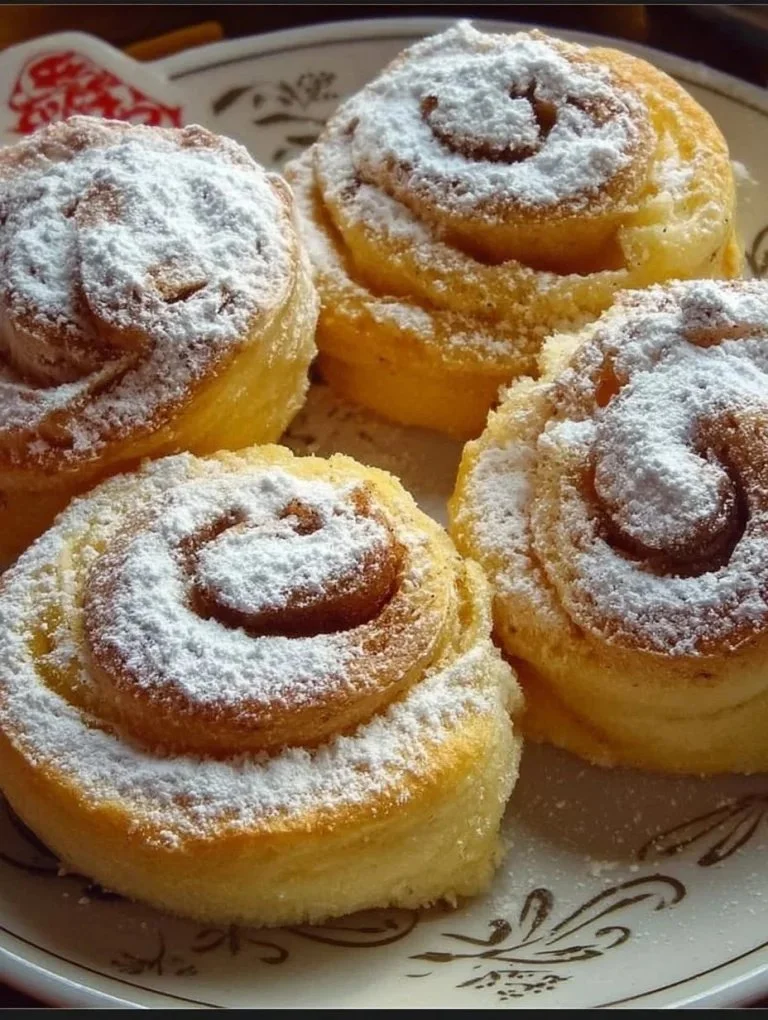 Rotoli di crema molto morbidi e deliziosi, perfetti per ogni dessert