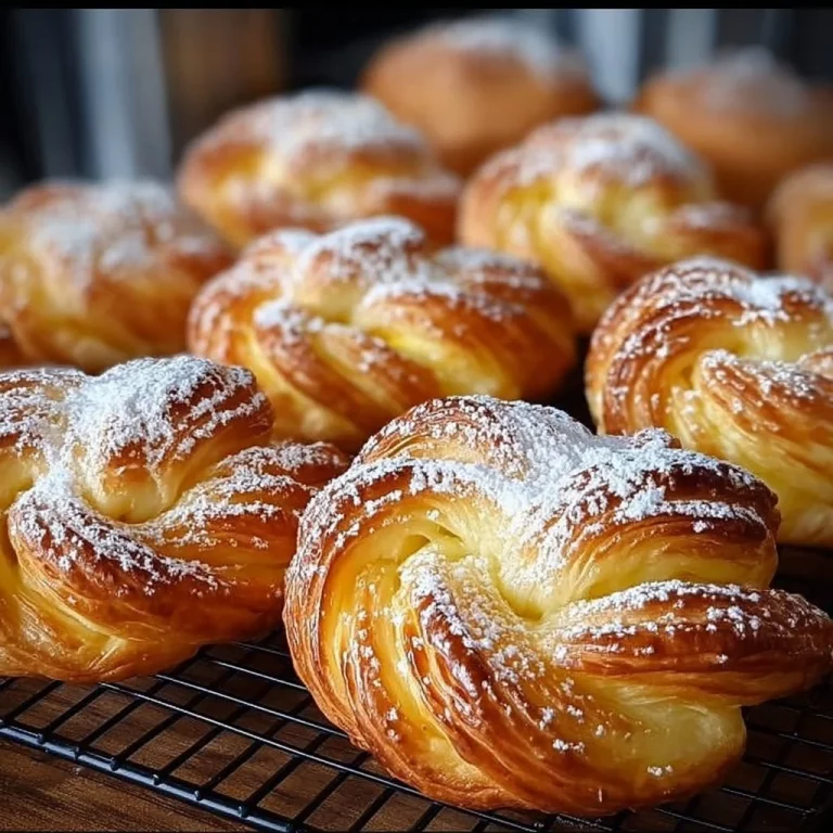 Deliziose soffici brioches dorate appena sfornate