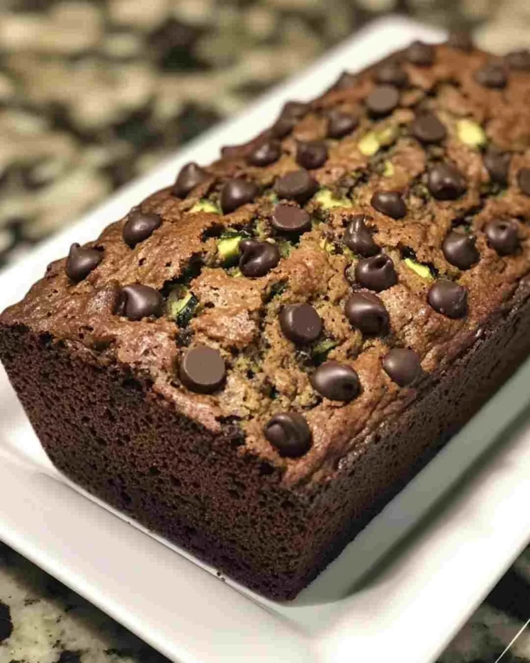 Pane dolce di zucchine senza glutine appena sfornato con ingredienti freschi