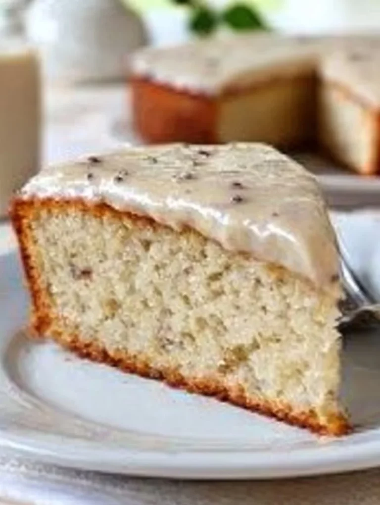 Torta di yogurt greco alla vaniglia senza farina