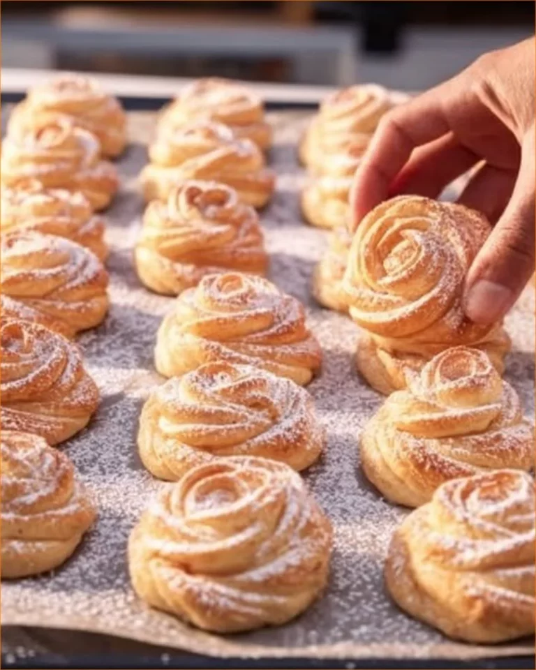 Biscotti di ricotta freschi e croccanti su un piatto bianco