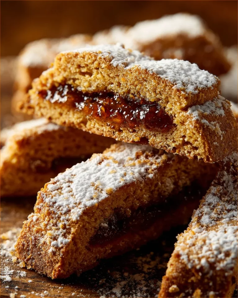 Biscotti italiani all'olio d'oliva su un piatto elegante