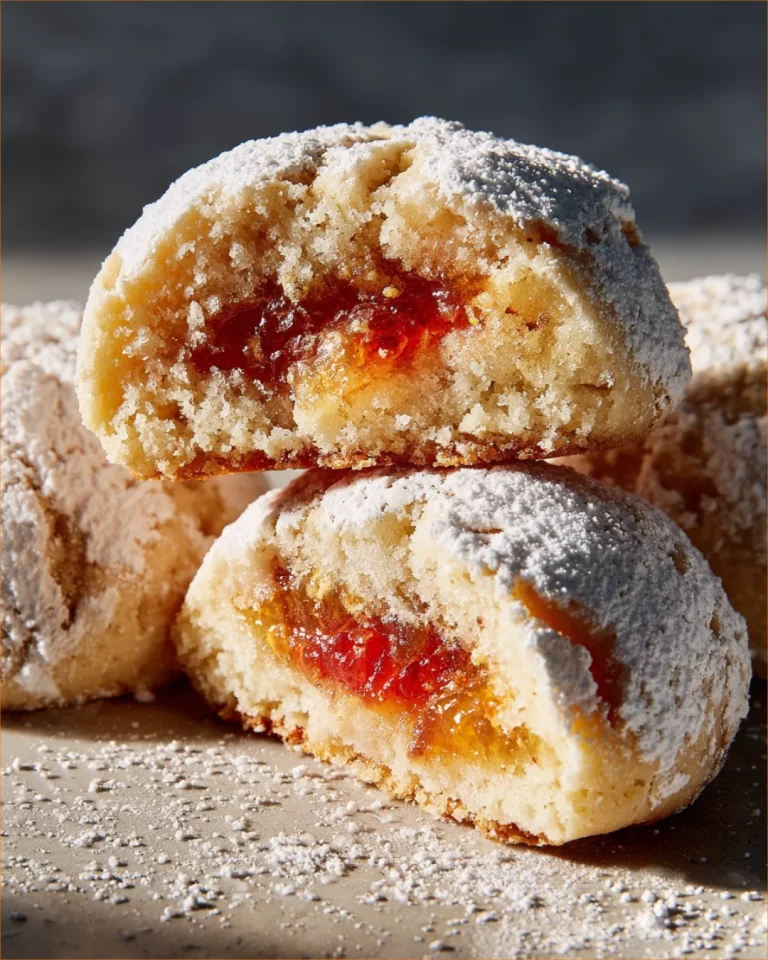 Biscotti ripieni italiani con ripieno cremoso e aromi deliziosi.