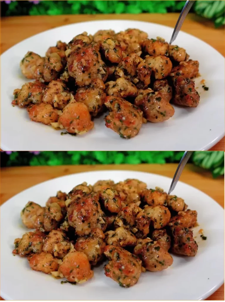 Ricetta Bocconcini di Pollo all'Aglio Veloci.