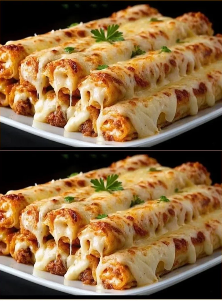 Involtini di carne al forno appena sfornati, piatto gustoso e tradizionale