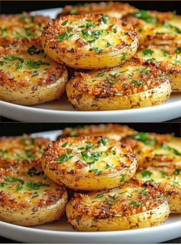 Patate al forno croccanti servite su un piatto bianco