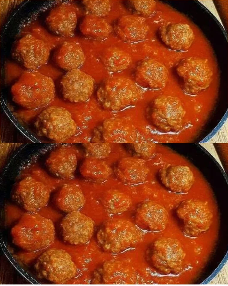 Polpette di Vitello in Salsa servite in un piatto
