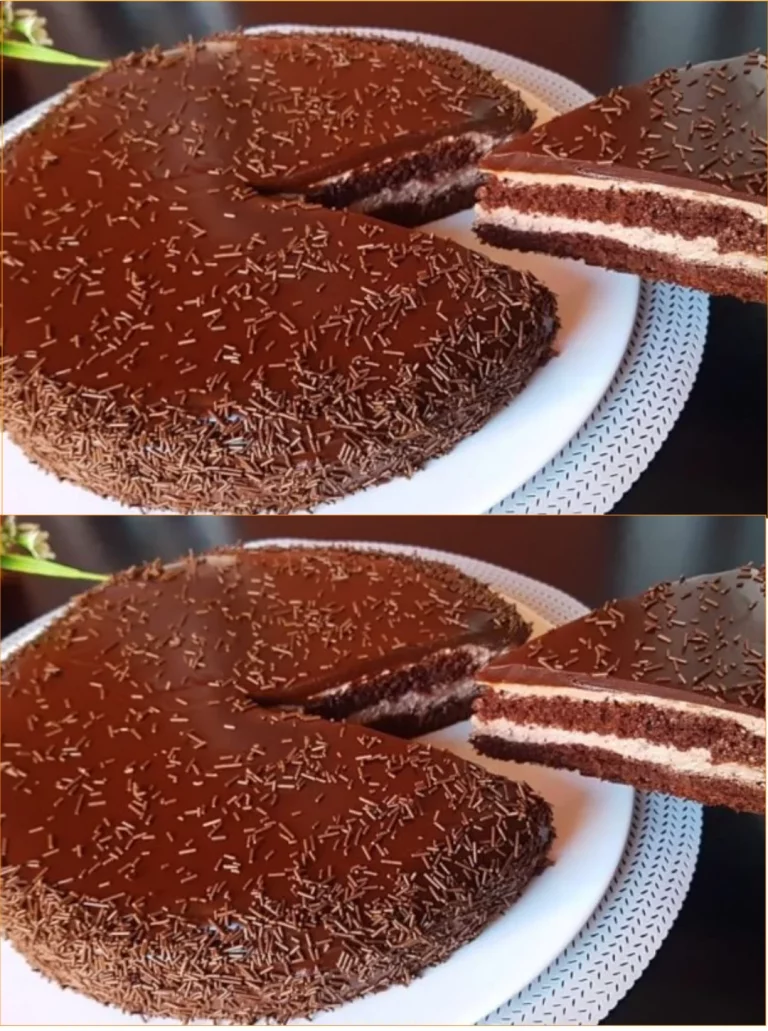 Torta al cioccolato con crema al mascarpone decorata