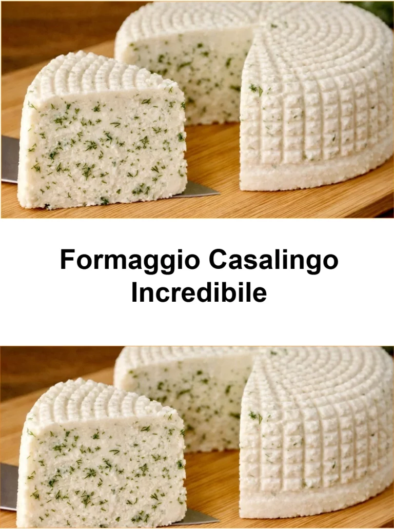 Delizioso Formaggio Casalingo Incredibile pronto per essere gustato.