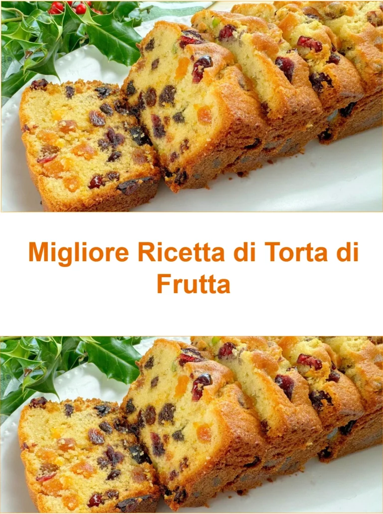 Deliziosa torta di frutta fresca decorata con frutta assortita