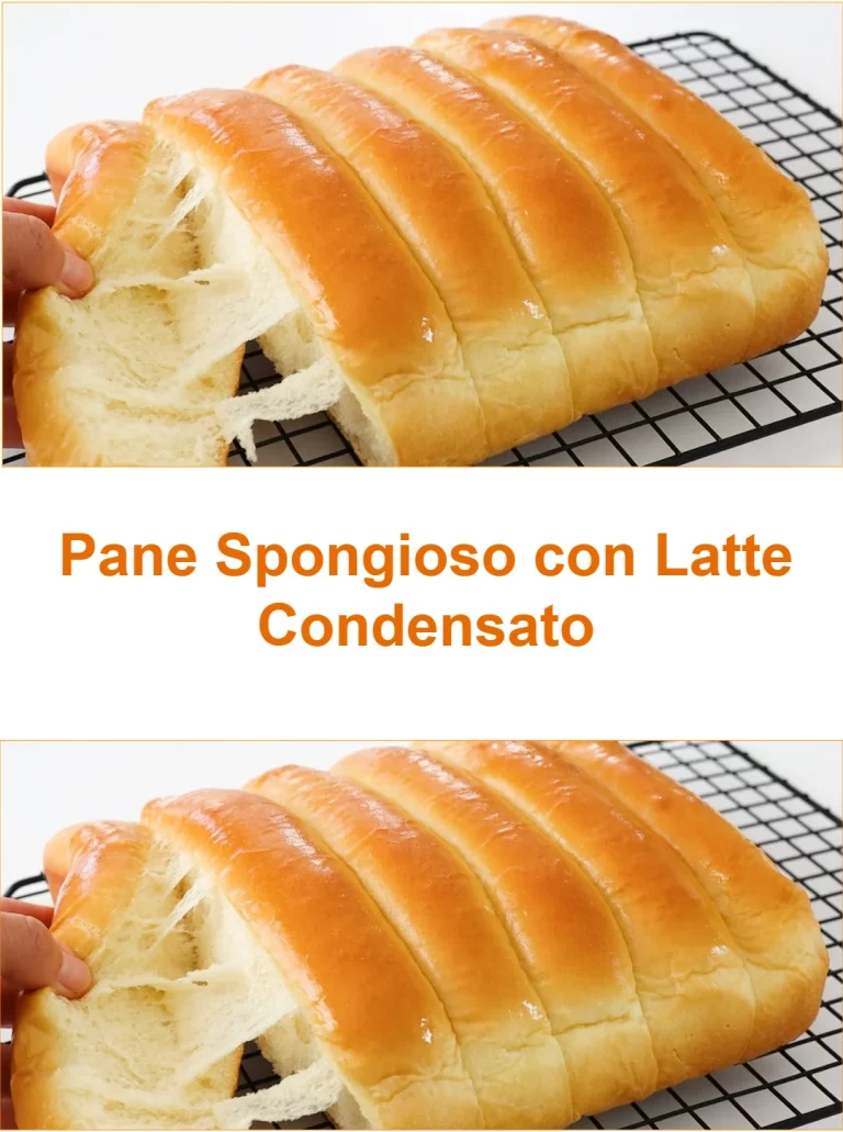 Pane Spongioso con Latte Condensato - soffice e dolce