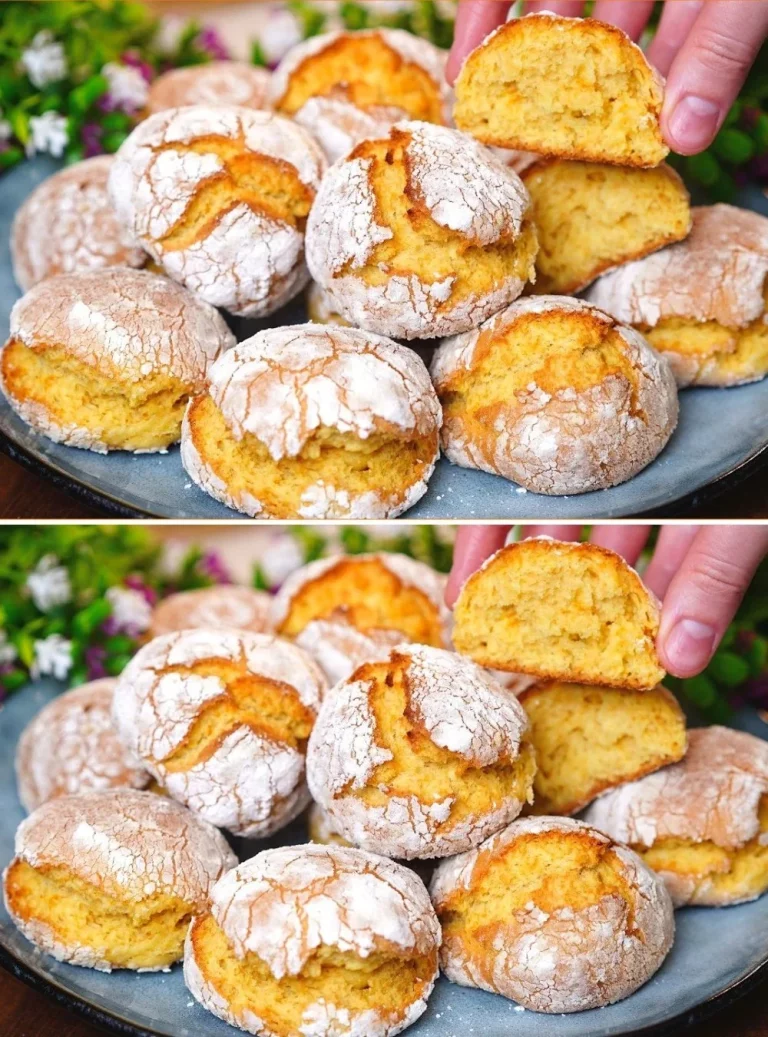 Biscotti all'Arancia freschi e deliziosi preparati in 10 minuti