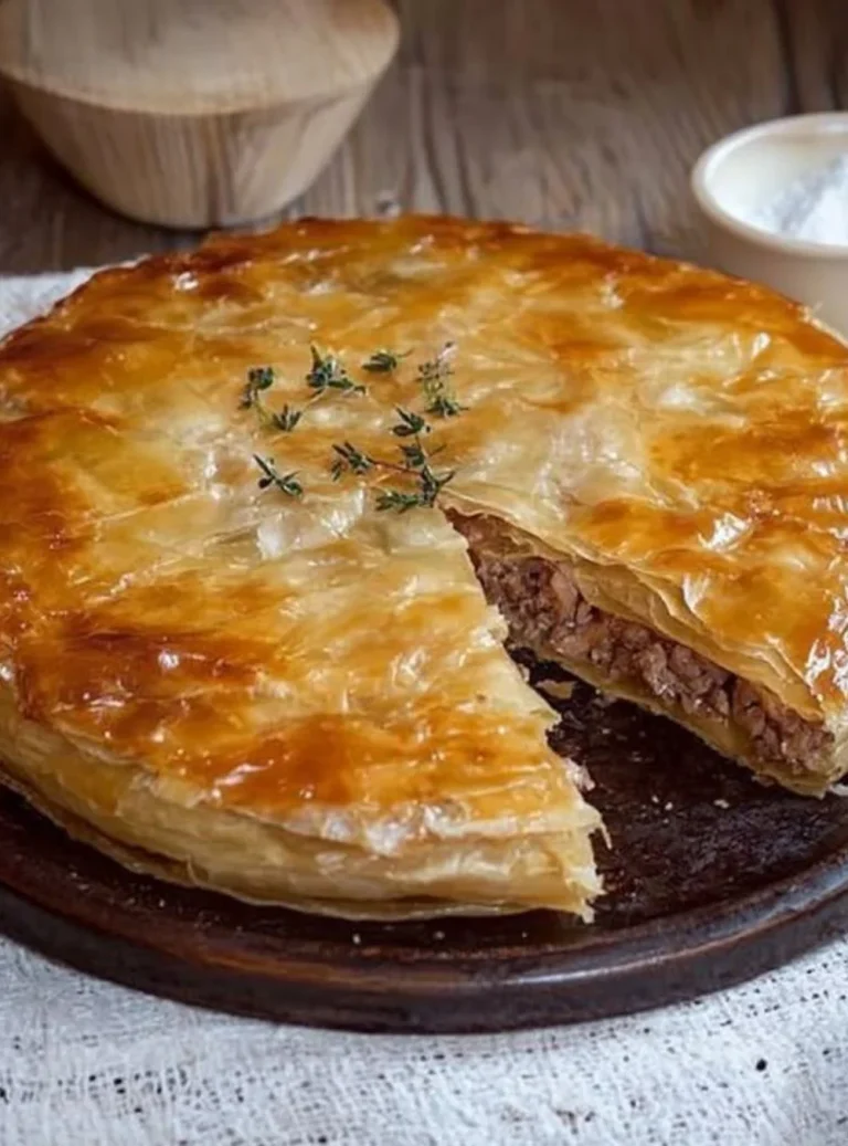 Burek di Carne, una prelibatezza tradizionale con ripieno gustoso