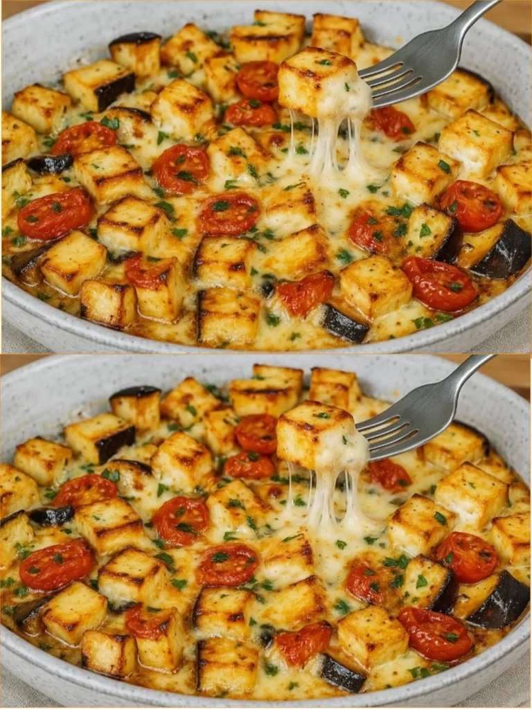 Melanzane al forno ripiene, un piatto tradizionale italiano