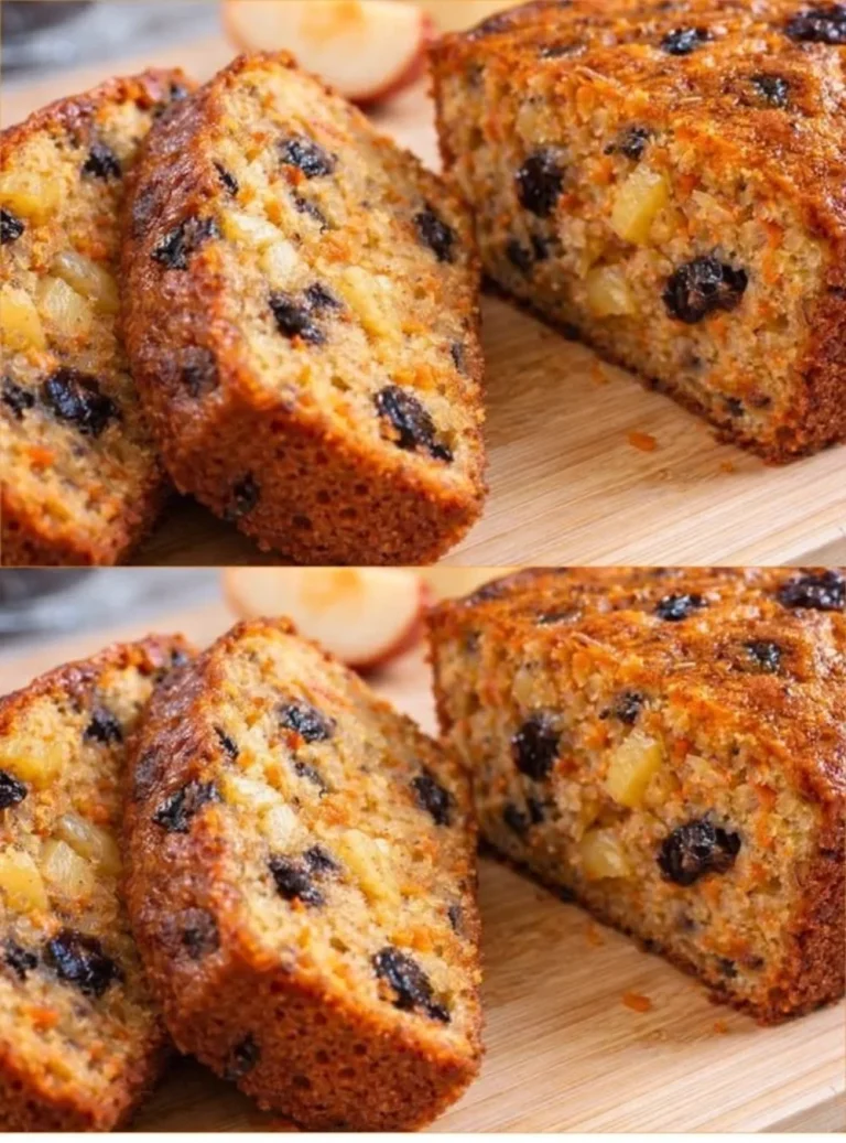 Torta di Avena, Mele e Carote - dolce salutare e gustoso