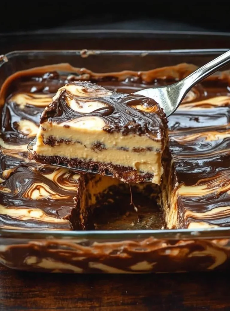 Torta di Biscotti al Cioccolato decorata e pronta per essere servita.
