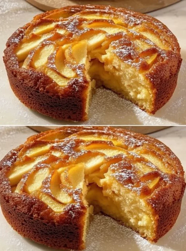 Fetta di Torta di Mele e Miele su un piatto elegante