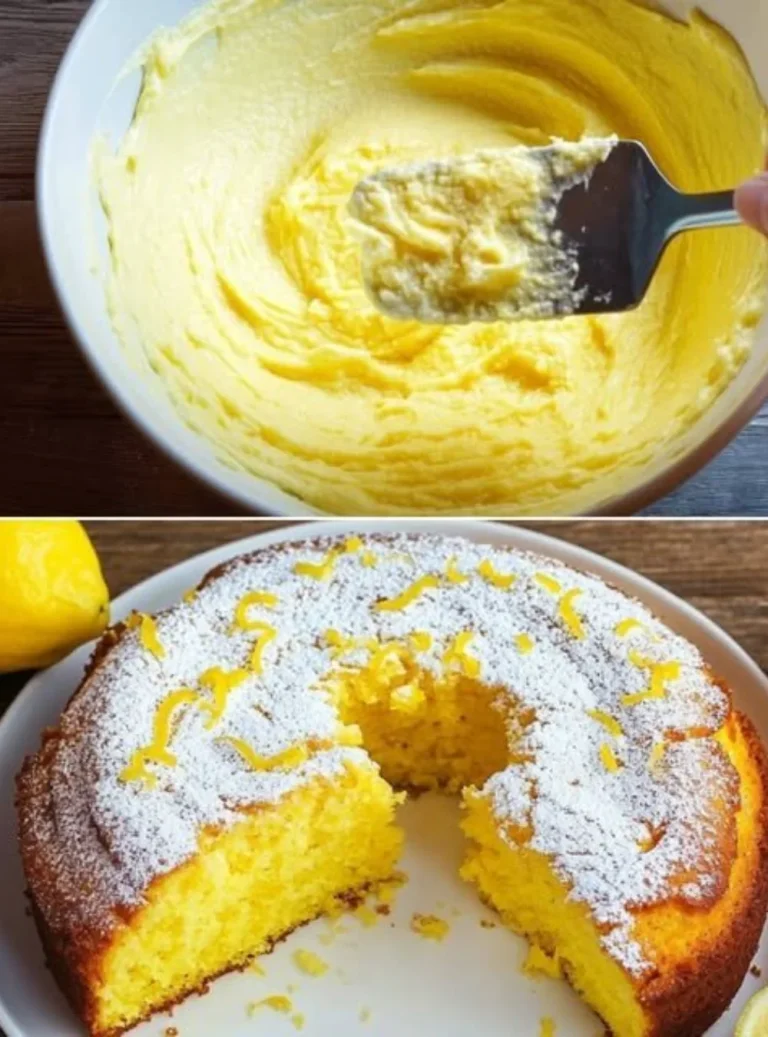 Torta Tenerina al Limone, un dolce morbido e goloso